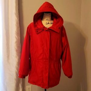 Cabela's Red Winter Parka Size L